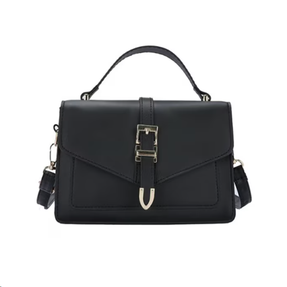 Women's bag, Crossbody, Eco-leather, 30x20x10cm, Black