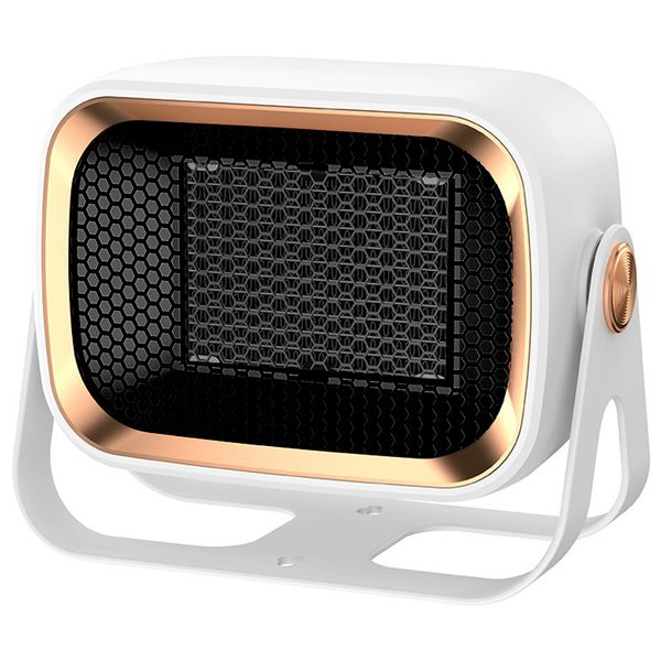 2-In-1 Desktop Wall Mount PTC Fan Heater Portable Mini Personal Heater