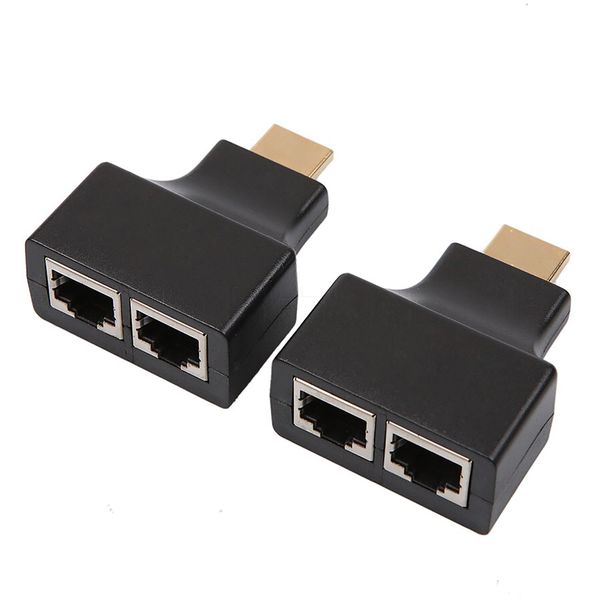 HDMI Extender Over Ethernet RJ45 Adapter 30 Meter