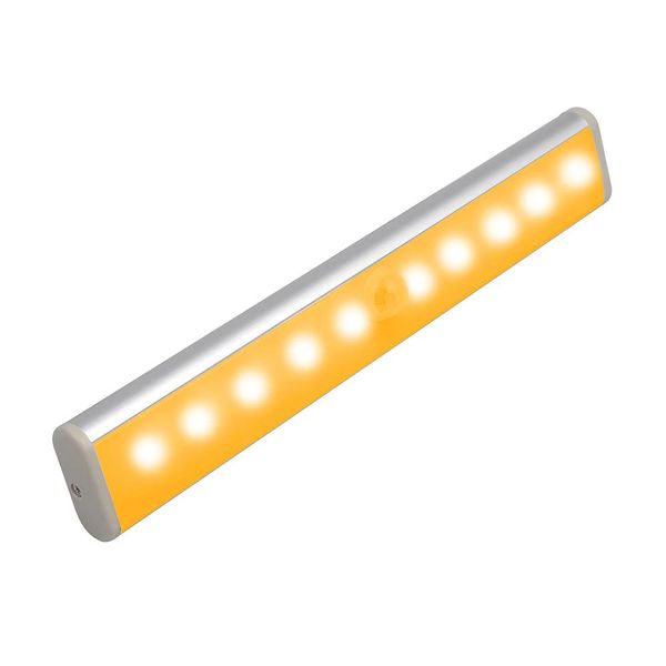 2W 10 AAA Intelligent Infrared Sensor FREE 4x AAA Battery LED Night Cabinet