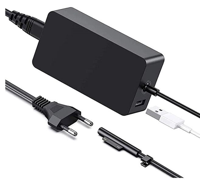 DW Replacement Laptop Charger For Microsoft Surface 15V 2.58A ( 44W )
