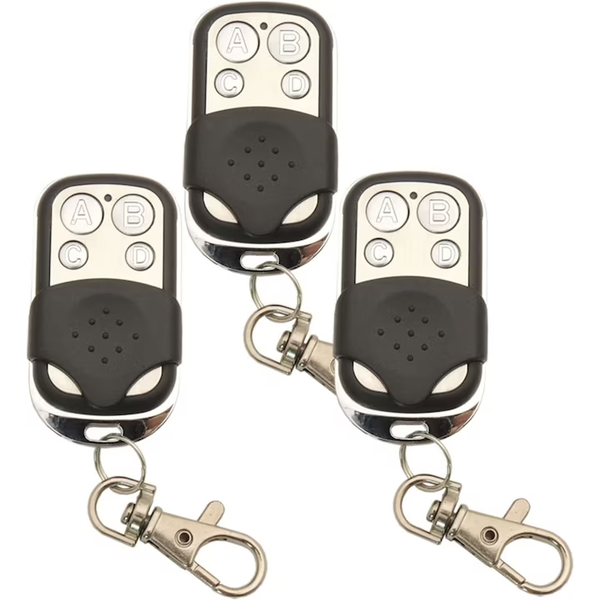 3 Pcs 433MHZ Garage Remote Control Door Opener