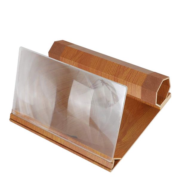 Foldable 12inch 3D Magnifier Projector Screen for Mobile Phone