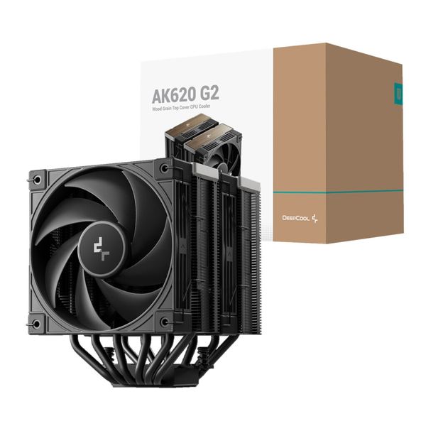 DeepCool AK620-G2 120mm CPU Air Cooler - Black