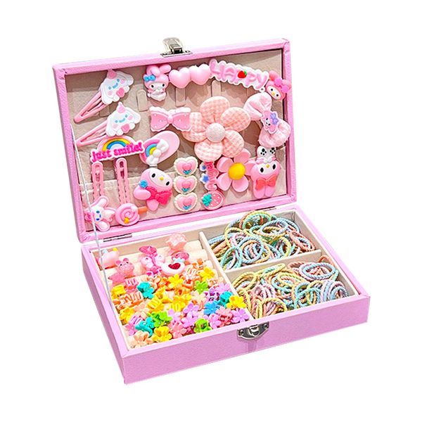 Girls Luxury Hair Accessories Gift Set Hair Clips Scrunchies Headbands