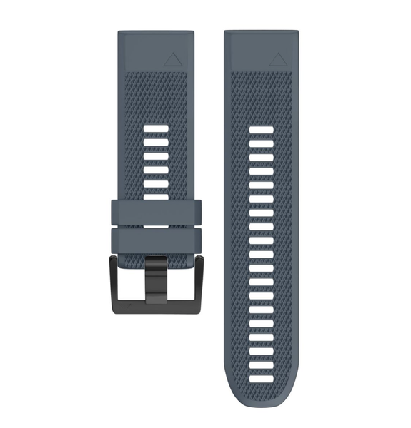 TechByte Silicone Strap for Garmin Fenix 7/6/6+/935/945 - 22mm - White