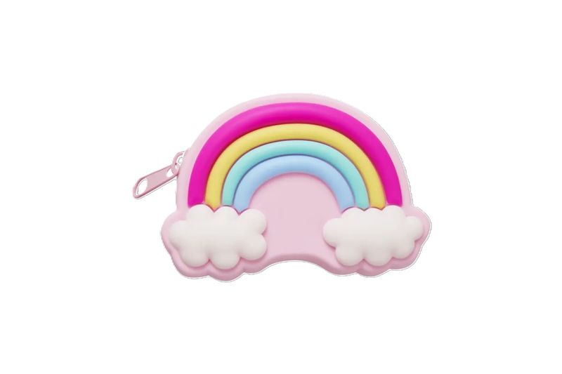 Silicone Rainbow Purse