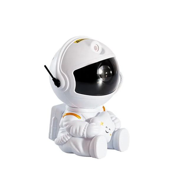 Astronaut Rotatable Mini Nebula Projector Night Light - 3 Pack