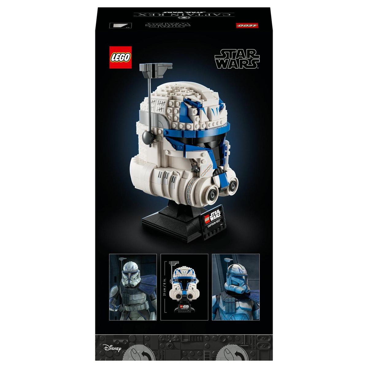 s☆ LEGO® Star Wars™ Captain Rex™ Helmet 75349 Building Toy Set (854