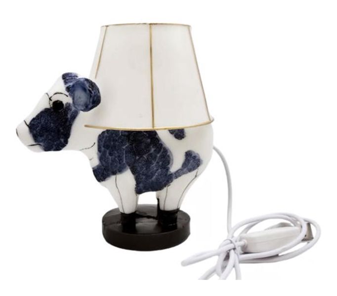 Cow-Shaped Desk Lamp With LED Lights - Realistic Home Lighting