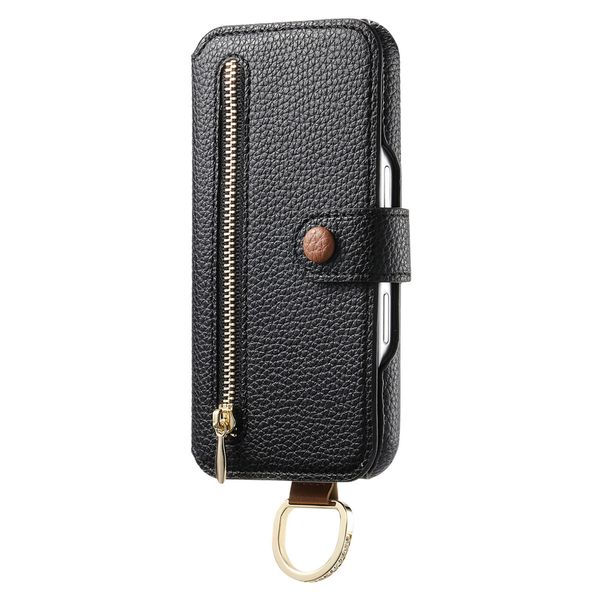 Flip Wallet Wrist Strap Phone Case Compatible With Samsung Galaxy S20 Ultra