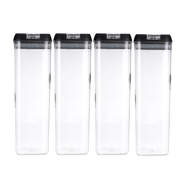 Leak-Proof Airtight Storage Containers - 4 Pack