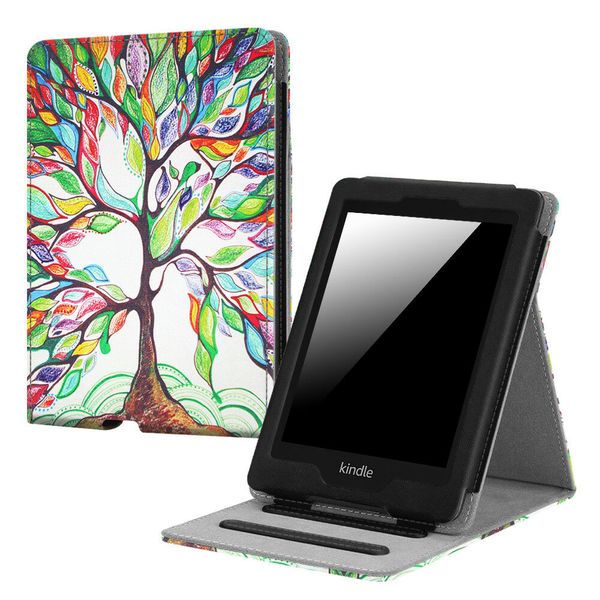 Fintie Multi-Viewing Stand Case Kindle Paperwhite 10th Gen 2018-Lucky Tree