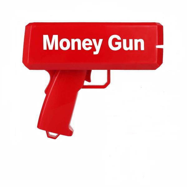 Money Gun with Play Money-Make it Rain