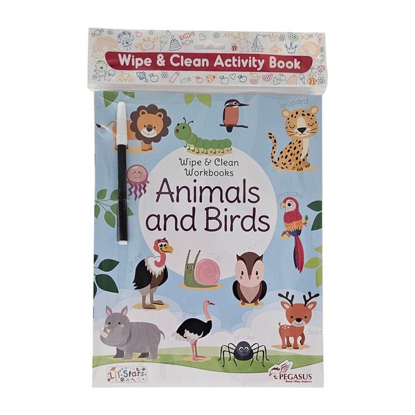 Popcorn - Wipe &amp; Clean - Animals