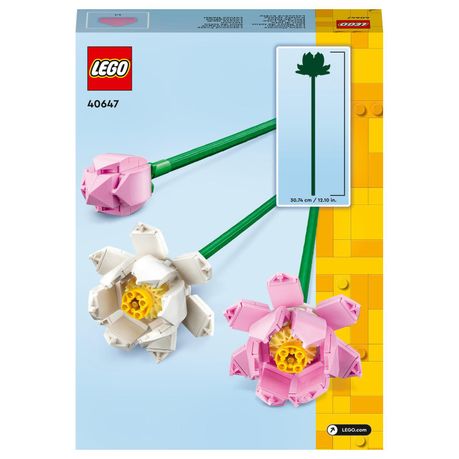 LEGO® Icons Lotus Flowers 40647 Building Blocks Toy Set; Flowers Botanical  Collection (220 Pieces), Shop Today. Get it Tomorrow!