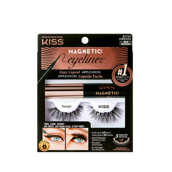 Kiss Lash Magnetic Eyeliner Eyelash Kit 02