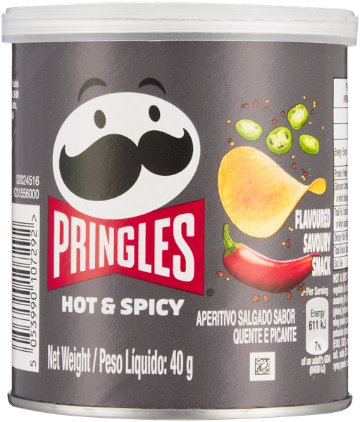 Pringles Hot &amp; Spicy 40g