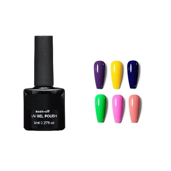 Nail UV Gel Polish 6 Colour - Set I