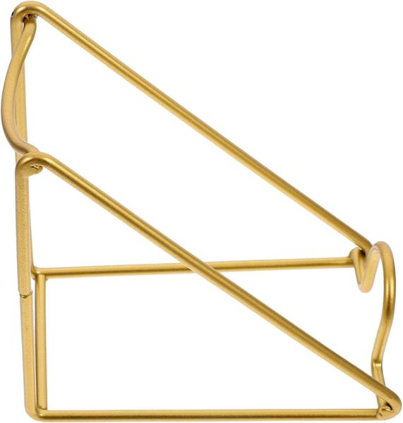 Metal Bottle Holder Single Rack Gold Iron Stable Wine Storage Display