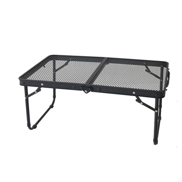 Camping Table Small Foldable Table Portable Adjustable Picnic BBQ Table