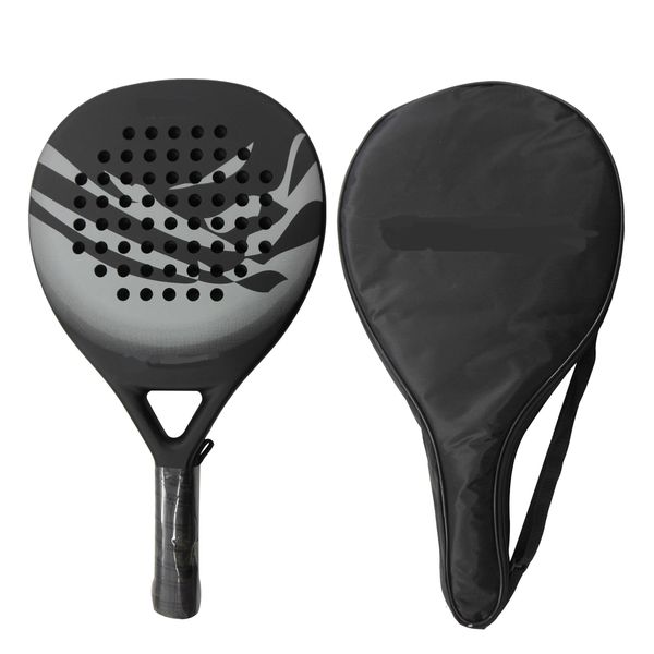 100% Carbon Light Weight Padel Racquet With Non Slip Grip &amp; Case