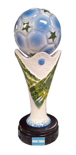 Fury Ceramic Football Trophy - Limited Edition