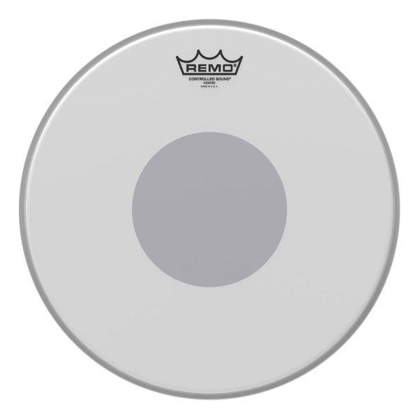 Remo CS-0114-10 14" Controlled Sound Coated Black Dot Drumhead