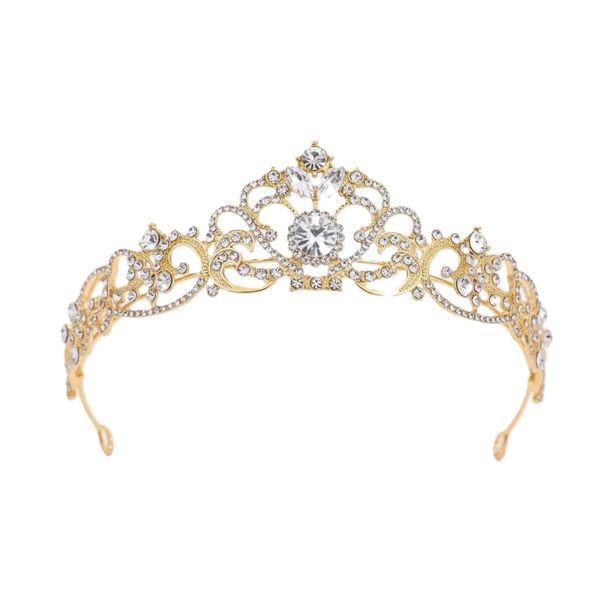 Tiara Crystal Crown, Rhinestone Wedding Crown, Princess Crown Women,