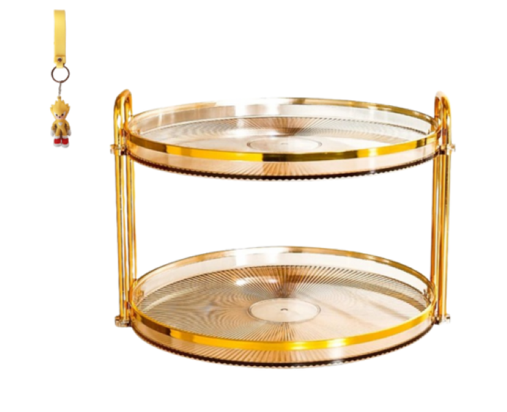 Multi-layer Tray With Carrying Handle and keyholder