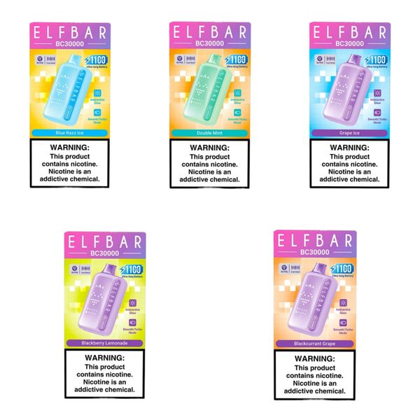 Elf Bar BC30000 Disposable Vape - Frankie Combo (Pack of 5)