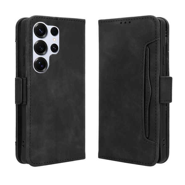 Multi Card Groove Leather Cover compatible for Samsung Galaxy Note 20 Ultra