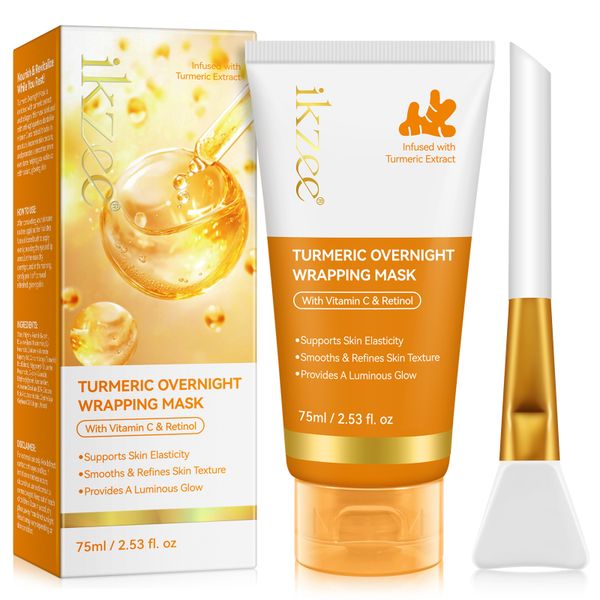 Turmeric Collagen Sleeping Mask Hydration Moisturizing Skin Rejuvenation