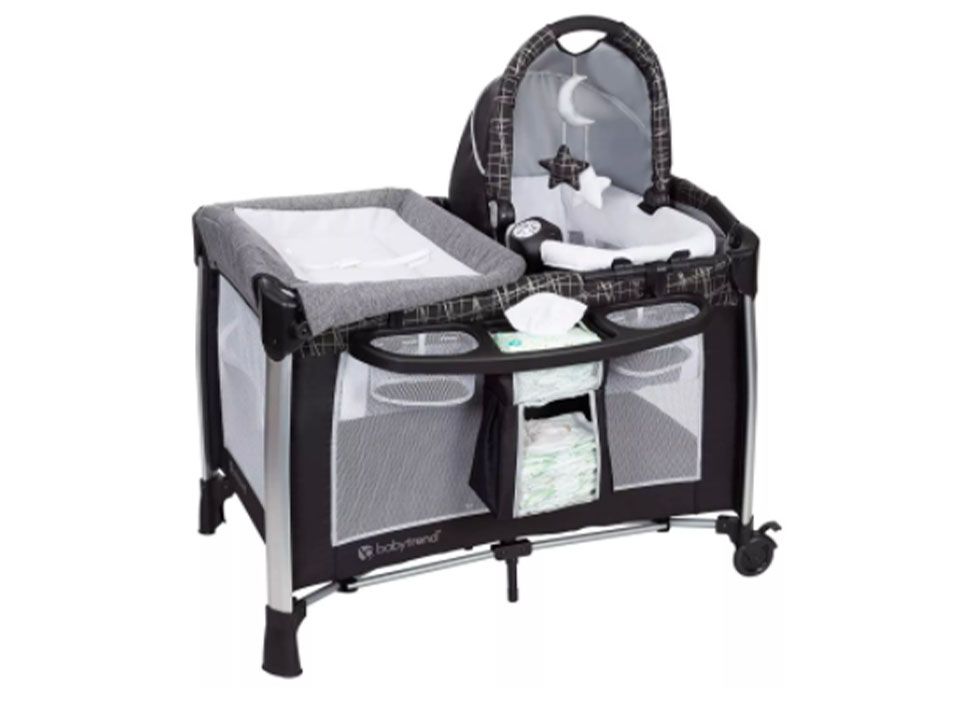 Baby Trend GoLite ELX Portable Nursery Center Campcot Black Buy