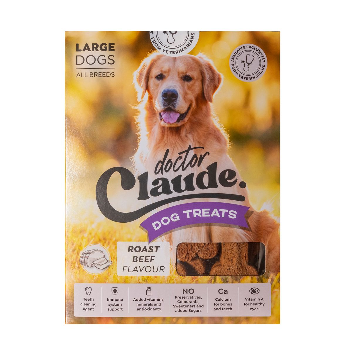 Doctor Claude Roast Beef Flavour Dog Treats For Large Dogs Shop Today