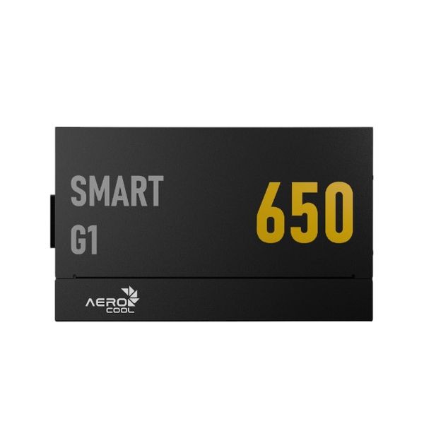 Aerocool SMART G1 Gold 650W ATX 3.1 PCIe 5.1 - 80 PLUS Gold PSU
