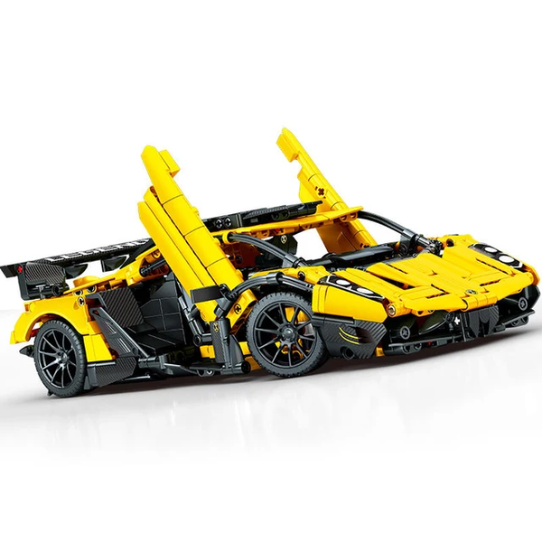 Super Sports Car Building Block Toy 1:14 Car - 1275 Pieces