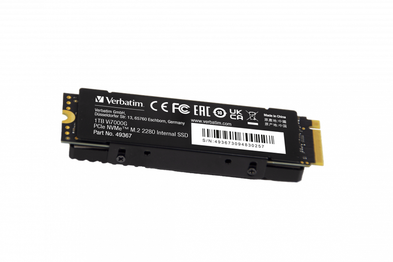 Verbatim Vi7000 SSD 1tb Pcie Nvme M.2
