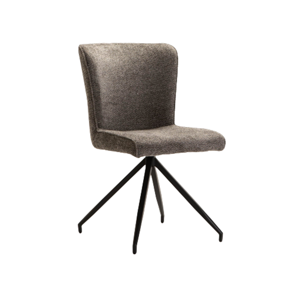 Bari Fabric Dining Chair - Grey