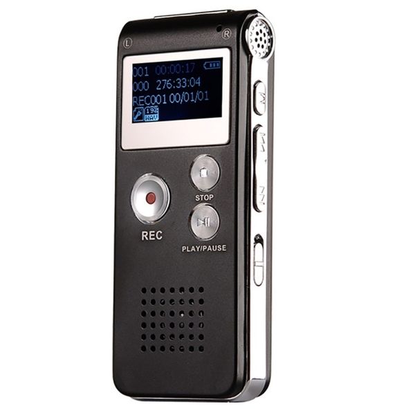 64GB Digital Voice Recorder Conference Portable One Touch Noise Reduction