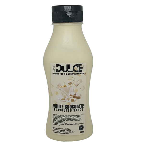White Chocolate Flavoured Sauce 400g - Dulce
