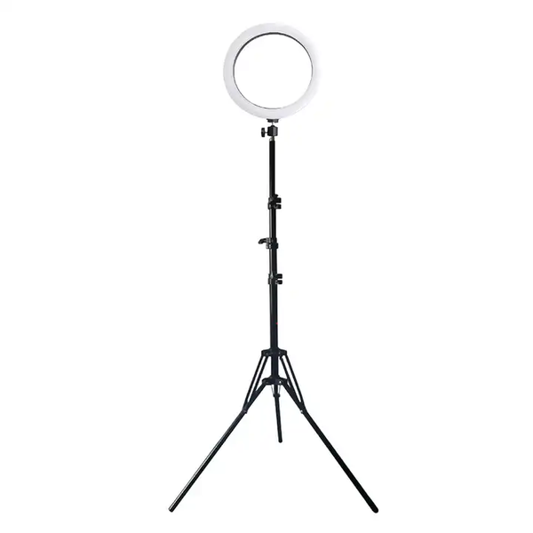 12 inch portable selfie LED circle ring light with tripod stand for tiktok