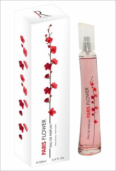 Paris Flower Eau De Parfum 100ml - Long Lasting Floral Fragrance for Women