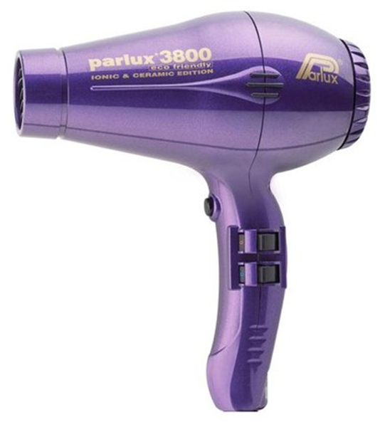 Parlux 3800 Dryer (2100W) Ceramic &amp; Ionic, Violet