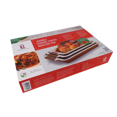 Royaly Line 3 Piece Ceramic Coating Baking Tray Set Copper Shop Today. Get it Tomorrow takealot