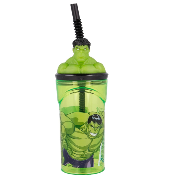 Hulkman 3D Straw Tumbler