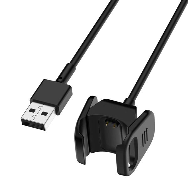Sparq Active Replacement USB Charger Cable - Fitbit Charge 3 &amp; 4 - Black