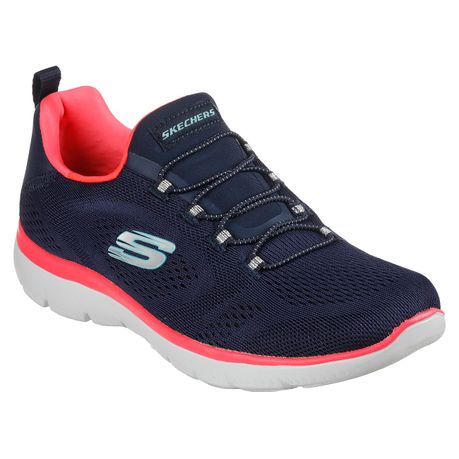 Skechers summit hotsell mesh pink