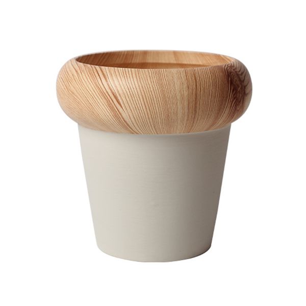 17cm Ceramic Flower Plant Pot for Green Plant Cactus Indoor Potted Plant