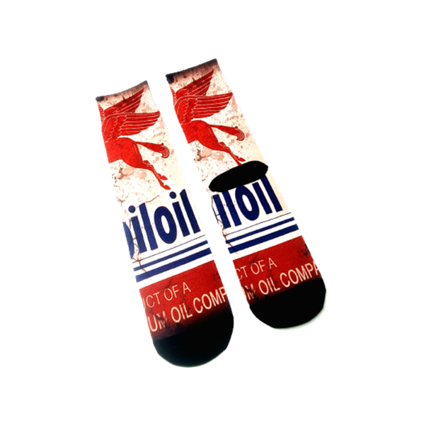 Mobiloil Themed Socks